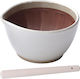 Ready Suribachi Motoshige Γουδί από Πορσελάνη Λευκό 18.5x18.5x15.5cm