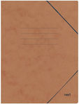 Next Folder Prespan with Rubber Band for Paper A4 Brown 10pcs