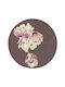 Ted Baker Tranquility Lucrat manual Covor Rotund 56005 Aubergine
