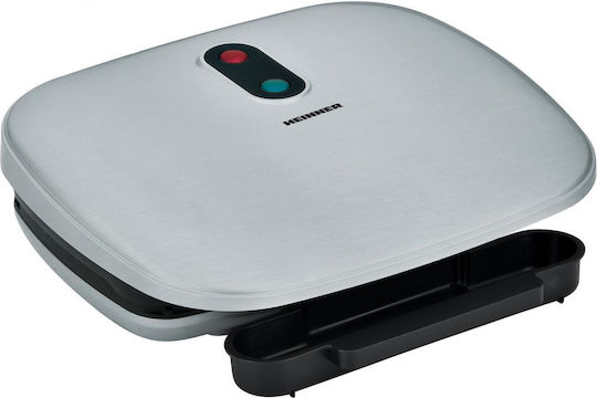 Heinner Τοστιέρα για 2 Τοστ 1000W Λευκή