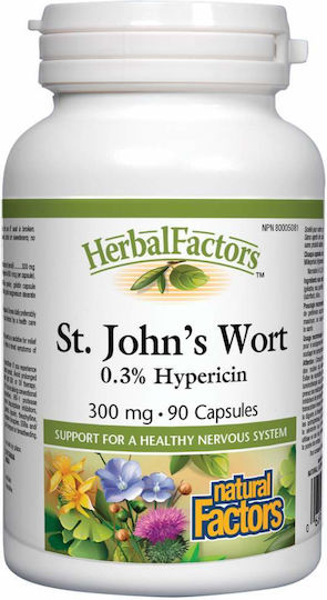 Natural Factors St. John's Wort 300mg 90 Mützen