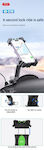 XO C118 Mount Phone Motorcycle with Adjustable Arm 4-7.6" for Mirror