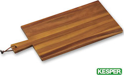 Kesper Rectangular Wooden Chopping Board Brown 45x22cm