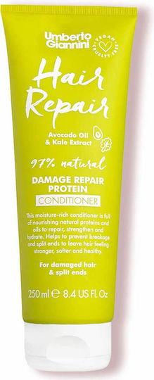 Umberto Giannini Hair Repair Conditioner Αναδόμησης/Θρέψης για Όλους τους Τύπους Μαλλιών 250ml