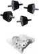 Picioare Antivibratii Pentru Aer Conditionat Set 4 Bucăți 68mm Max100kg