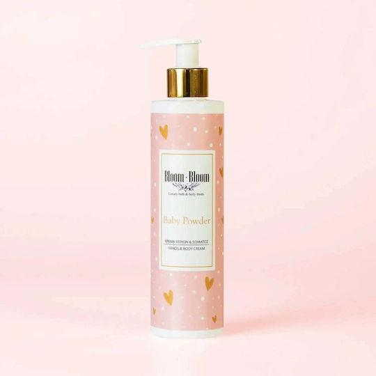 Baby Powder Moisturizing Body Cream with Powder Scent for All Skin Types 250ml