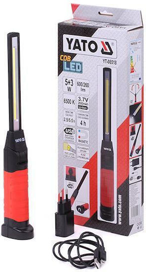 Yato Battery Workshop Light LED with Brightness up to 600lm