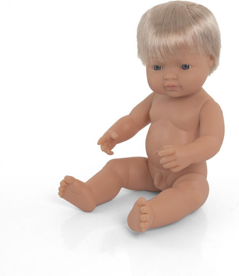 Miniland Baby Doll European Boy For 3+ Years 38 cm