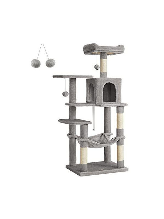 Feandrea Scratching Post Cat Trees Gray 5 level...