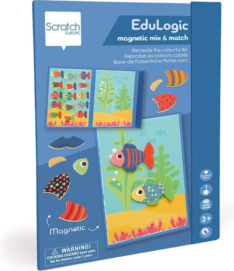 Scratch Europe Mix and Match-Fish Educational Game Knowledge for 3+ years Years Old