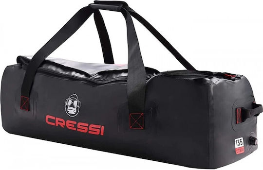 CressiSub Gorilla Στεγανός Σάκος Χειρός / Ώμου 135lt Μαύρος