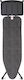 Brabantia Ironing Board for Steam Iron Foldable Denim Black 124x38x98cm