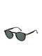 Carrera Sunglasses with Black Plastic Frame and Green Polarized Lens 301/S 807/Q3