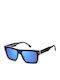 Carrera Unisex Sunglasses With Navy Blue Horn-Rimmed Frame And Grey Lens 305/S Y00/XT