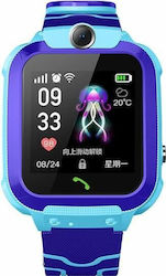 XO H100 Kids Smartwatch με SIM (Μπλε)
