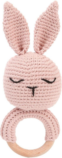 Baboo Knitted Rattle / Bracelet Bunny