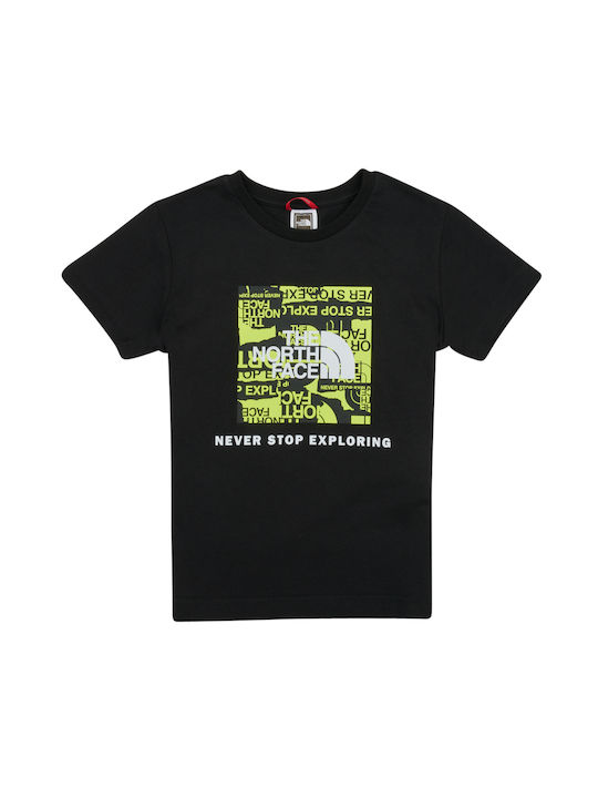 The North Face Παιδικό T-shirt Μαύρο