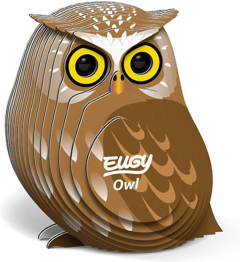 Построителна хартиена игра Owl за деца на възраст 6++ години