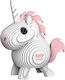 Eugy Paper Construction Toy Unicorn for Children 6+ years old+ Years