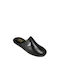 Leather Men's Slippers Aeroflex 1545 Black