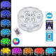 Submersible Pool Spotlight with Remote Control and Multicolour (RGB) Light 500-2590