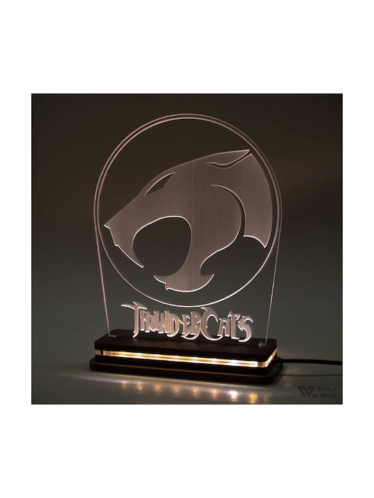 World of Wood Thundercats Decorative Lamp LED Transparent