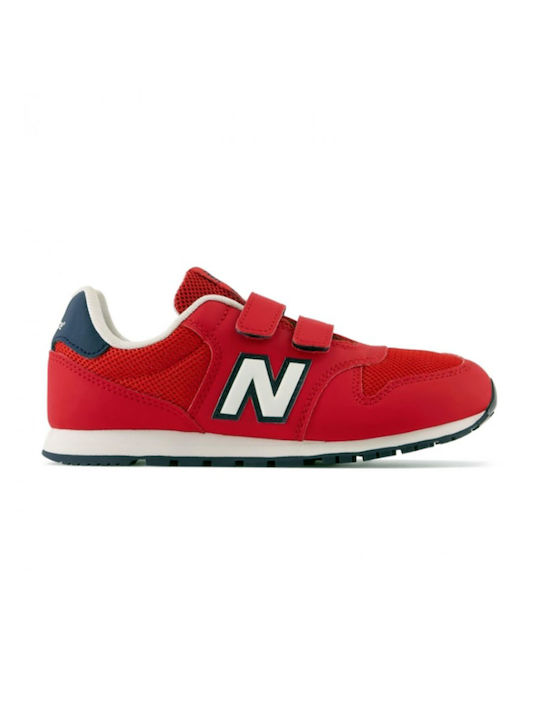 New Balance Kids Sneakers 500 with Straps Red