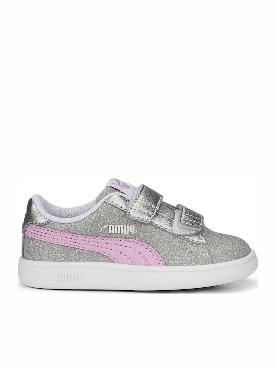 PUMA Smash Glitz Glam Παιδικά Sneakers με Σκρατ...