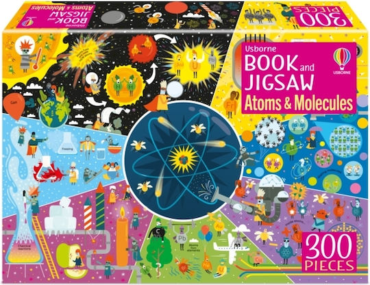 Usborne Buch und Puzzlebuch Atome und Moleküle Usborne Buch und Puzzlebuch Atome und Moleküle