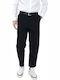 Pantaloni Chino cu Croială Normală Negru