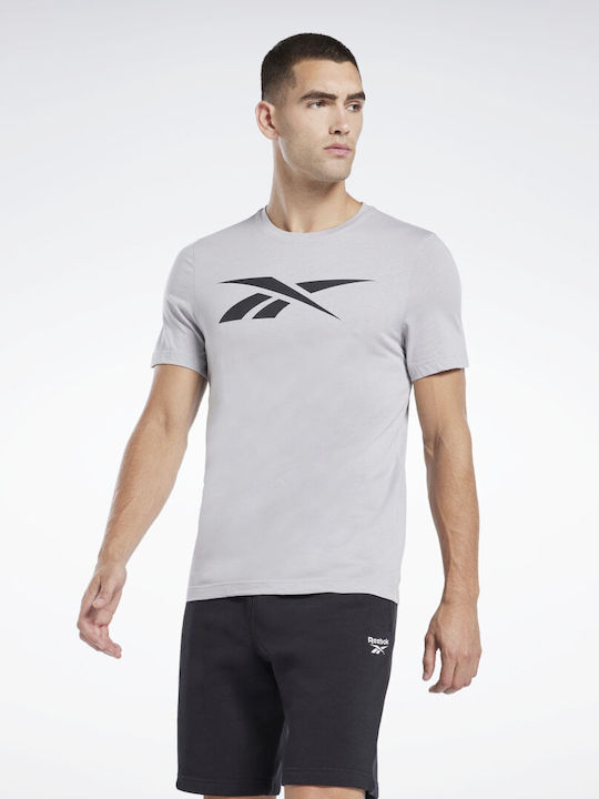Reebok Men's Short Sleeve T-shirt Pure Grey 3