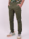 Hose Stoff Chino Tasche khaki Khaki