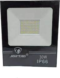 Jortan Jortan Προβολέας 30W Στεγανός 6500K