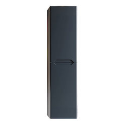 Martin Perla 35 Wall Hung Cabinet Bathroom Column Cabinet L35xD32xH160cm Gray