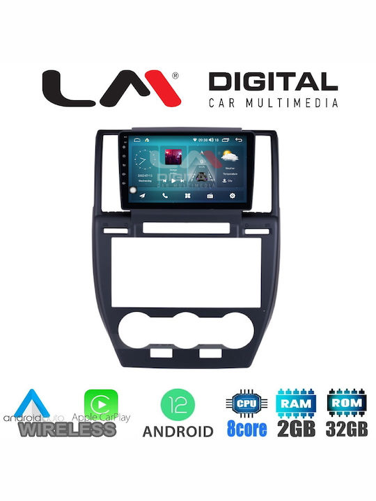LM Digital Car Audio System for Land Rover Freelander 2007-2012 (Bluetooth/USB/WiFi/GPS/Apple-Carplay/Android-Auto) with Touch Screen 9"