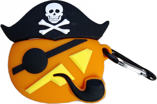 Lykl Θήκη Σιλικόνης Orange Pirate για Apple AirPods