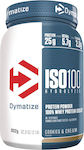 Dymatize ISO 100 Hydrolyzed Суроватъчна Протеин без глутен с Вкус на Бисквитки и крем 932гр