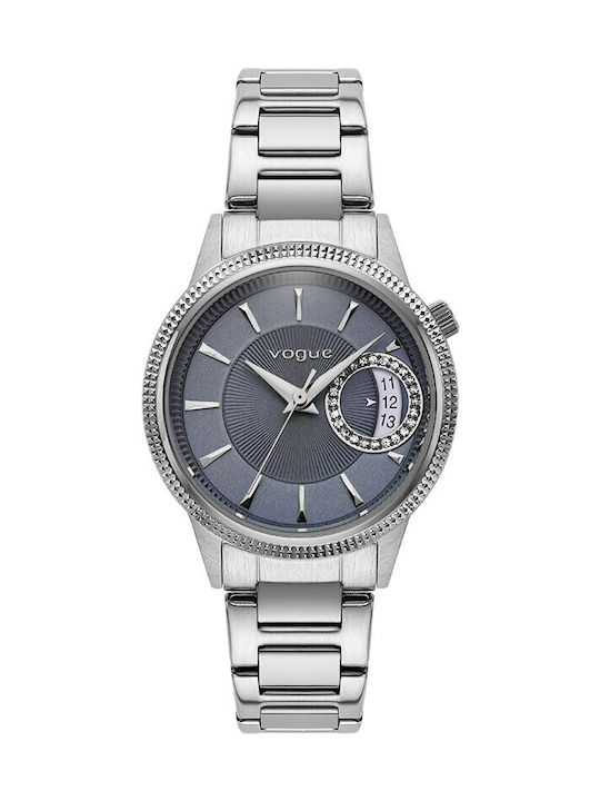 Vogue Marseille Watch with Silver Metal Bracelet