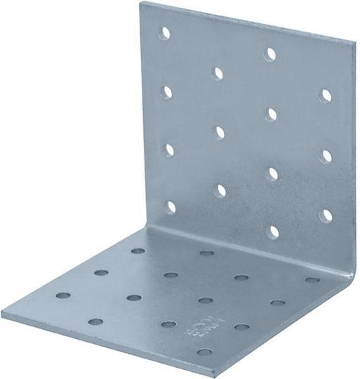 ArteLibre Aluminum Corner Shelf Gray 80x80mm 04010499