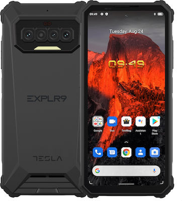 Tesla EXPLR9 Две SIM карти (8GB/128GB) Тъмно сиво
