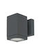 Rabalux Buffalo Wandmontiertes Außen-Spotlight GU10 IP54