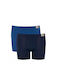 Go Natural Men's Boxers Blue 2Pack