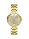 Vogue Carmen Watch with Gold Metal Bracelet