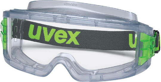 Uvex Ultravision Wide Vision Goggle Γυαλιά / Μάσκα Εργασίας για Προστασία με Διάφανους Φακούς