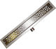 Gehler Gehler Rainforest Stainless Steel Channel Shower with Size 70x7cm Silver