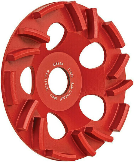Benman Δίσκος Λείανσης Δομικών Υλικών 115mm