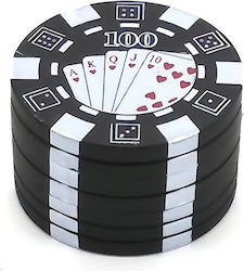 Tfar Poker Chips Grinder Μαύρο 45mm