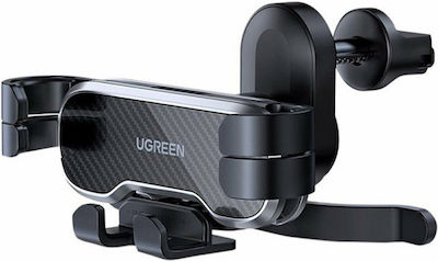 Ugreen Suport Telefon Auto Gravity Phone Holder Black cu cârlige reglabile Negru