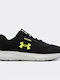 Under Armour Charged Rogue 3 Storm Ανδρικά Αθλητικά Παπούτσια Running Μαύρα