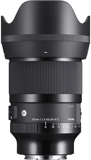 Sigma Full Frame Camera Lens 50mm f/1.4 DG DN Art Fixed for Sony E Mount Black